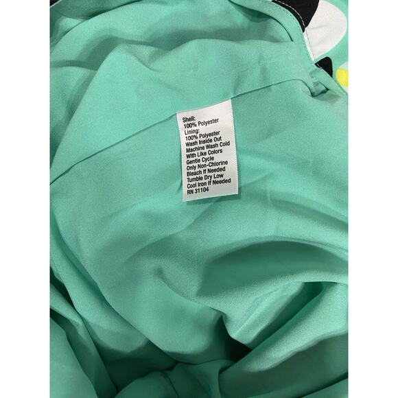 Kaari Blue Tropical Print Summer Vacation Shorts Size 8 - Picture 7 of 9